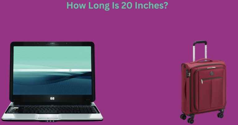 How Long Is 20 Inches? 10 Common Things That Are 20 Inches Long