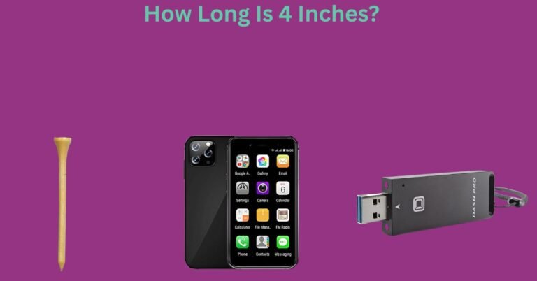 How Long Is 4 Inches? A Comprehensive Guide With 14 Things That Are 4 Inches