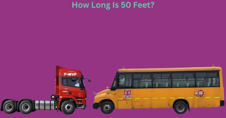 How Long Is 50 Feet? A Comprehensive Guide With Things That Are 50 Feet
