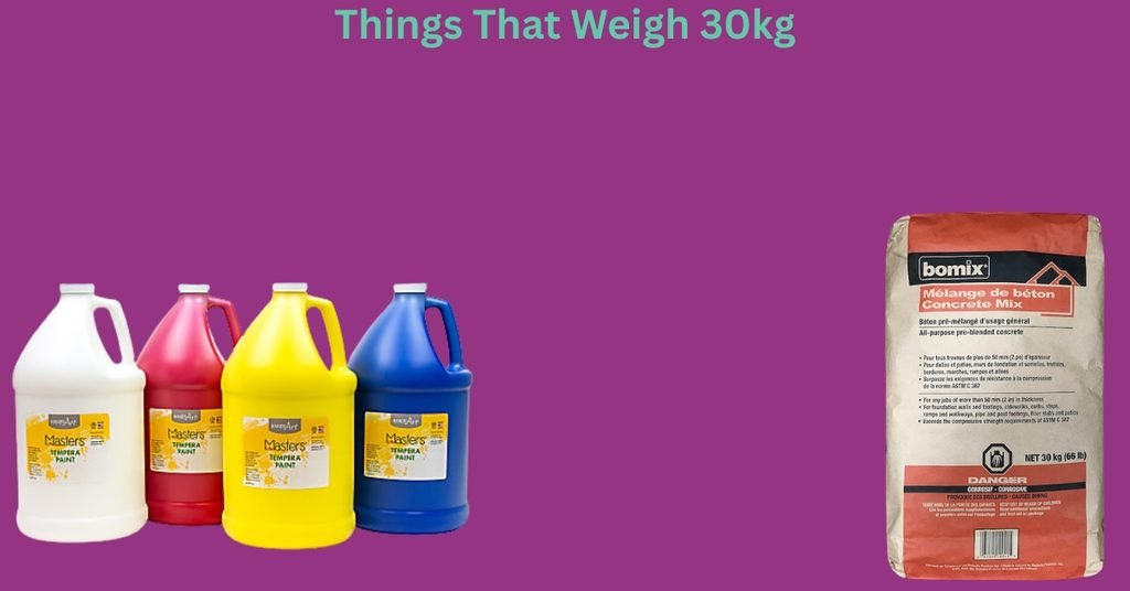 How Heavy Is 30kg